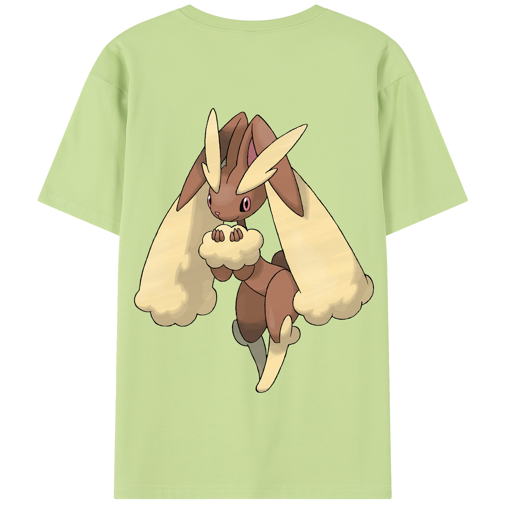 （画像用） ポケットモンスター Pokémon 綿100％半袖Tシャツ（背面プリント）